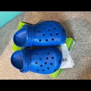 Cobalt blue crocs